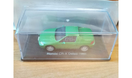 Honda CR-X Delsol, 1992, Norev, 1:43, металл,, масштабная модель, scale43, Hachette