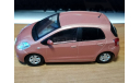 Toyota Vitz, 1:24, металл, дилерский цветовой пробник, масштабная модель, scale24