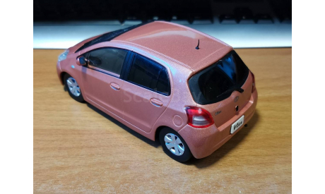 Toyota Vitz, 1:24, металл, дилерский цветовой пробник, масштабная модель, scale24