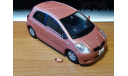 Toyota Vitz, 1:24, металл, дилерский цветовой пробник, масштабная модель, scale24