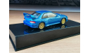 Subaru Impreza 22B, Blue, Autoart, 1:43, Металл, масштабная модель, scale43