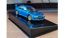 Subaru Impreza 22B, Blue, Autoart, 1:43, Металл, масштабная модель, scale43