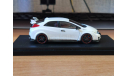Honda Civic Type R 2015, White, Ebbro, 1:43, металл, масштабная модель, scale43
