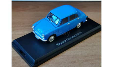 Toyota Corona (1957), 1:43, металл, масштабная модель, Hachette, scale43