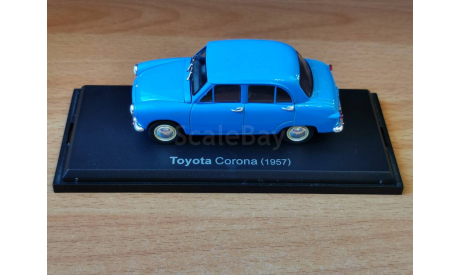 Toyota Corona (1957), 1:43, металл, масштабная модель, Hachette, scale43