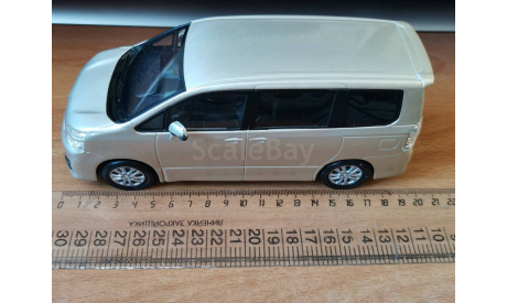 Toyota Voxy, 1:24, металл, дилерский цветовой пробник, масштабная модель, scale24, dealer