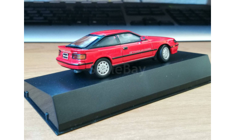 Toyota Celica GT-Four 1987 ST-165, Aoshima Dism, 1:43, металл, масштабная модель, scale43