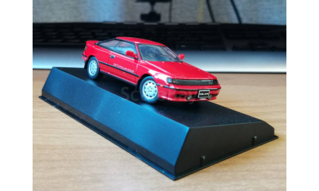 Toyota Celica GT-Four 1987 ST-165, Aoshima Dism, 1:43, металл, масштабная модель, scale43