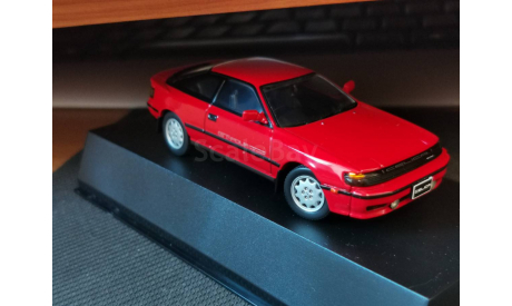 Toyota Celica GT-Four 1987 ST-165, Aoshima Dism, 1:43, металл, масштабная модель, scale43