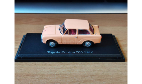 Toyota Publica 700, 1961, Norev, 1:43, металл, масштабная модель, scale43