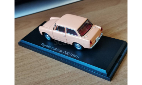 Toyota Publica 700, 1961, Norev, 1:43, металл, масштабная модель, scale43