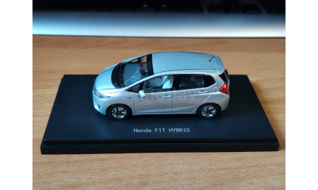Honda Fit Hybrid, Ebbro, металл, 1:43, масштабная модель, scale43