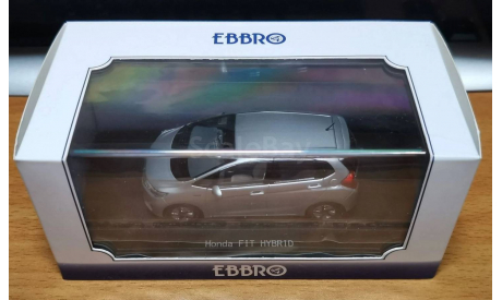 Honda Fit Hybrid, Ebbro, металл, 1:43, масштабная модель, scale43
