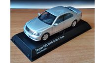 Toyota Celsior (F30) С Type, Silver, Kyosho, 1:43, металл, масштабная модель, scale43