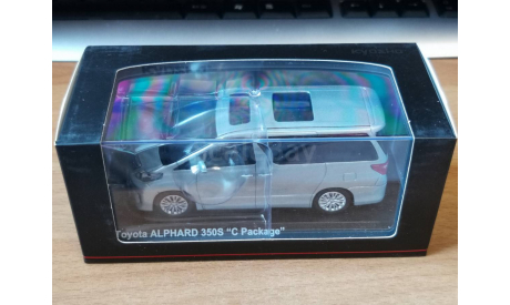 Toyota Alphard 350S C-Package, Kyosho, 1:43, металл, масштабная модель, scale43