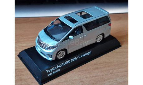 Toyota Alphard 350S C-Package, Kyosho, 1:43, металл, масштабная модель, scale43