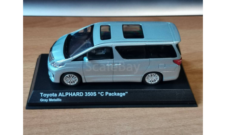 Toyota Alphard 350S C-Package, Kyosho, 1:43, металл, масштабная модель, scale43