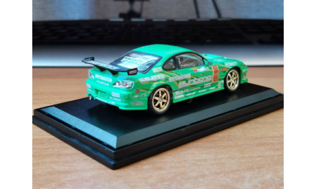 Nissan Silvia 2004 S15 Keioffice, Aoshima Dism, 1:43, металл, масштабная модель, 1/43