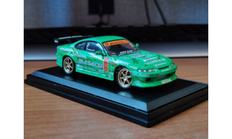 Nissan Silvia 2004 S15 Keioffice, Aoshima Dism, 1:43, металл, масштабная модель, 1/43