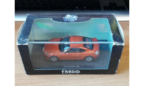 Toyota 86 GT RHD EBBRO, 1:43, металл, масштабная модель, scale43