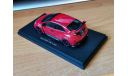 Honda Civic Type R 2015, Milano Red, Ebbro, 1:43, металл, масштабная модель, scale43