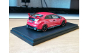 Honda Civic Type R 2015, Milano Red, Ebbro, 1:43, металл, масштабная модель, scale43