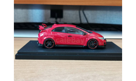 Honda Civic Type R 2015, Milano Red, Ebbro, 1:43, металл, масштабная модель, scale43