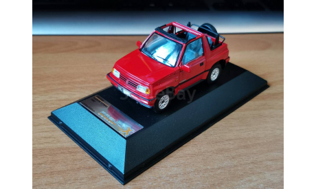 Suzuki Vitara (Escudo) 1992 Convertible, red, Premium X, 1:43, металл, масштабная модель, scale43