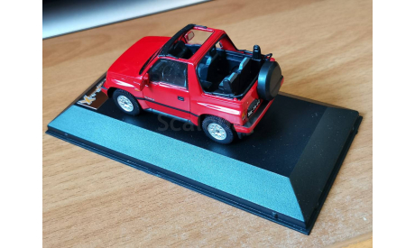 Suzuki Vitara (Escudo) 1992 Convertible, red, Premium X, 1:43, металл, масштабная модель, scale43