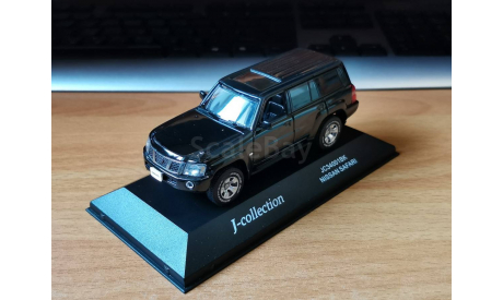 Nissan Safari (Patrol), Black, J-Collection, 1:43, масштабная модель, scale43