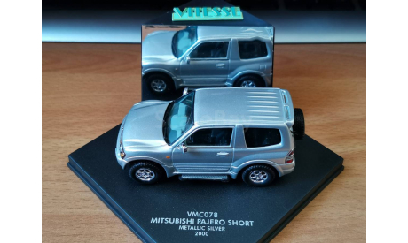 Mitsubishi Pajero Short 2000, Vitesse, 1:43, металл, масштабная модель, scale43