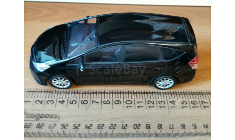 Toyota Prius Alpha, 1:30, металл, дилерский цветовой пробник, масштабная модель, scale30