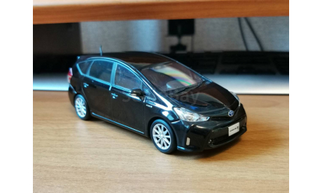 Toyota Prius Alpha, 1:30, металл, дилерский цветовой пробник, масштабная модель, scale30