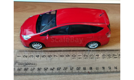 Toyota Prius Alpha, 1:30, металл, дилерский цветовой пробник, масштабная модель, scale30