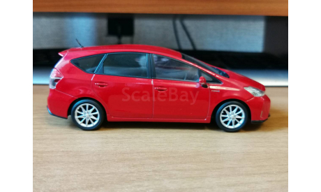 Toyota Prius Alpha, 1:30, металл, дилерский цветовой пробник, масштабная модель, scale30