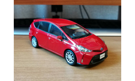 Toyota Prius Alpha, 1:30, металл, дилерский цветовой пробник, масштабная модель, scale30