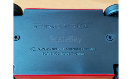 Toyota Prius Alpha, 1:30, металл, дилерский цветовой пробник, масштабная модель, scale30