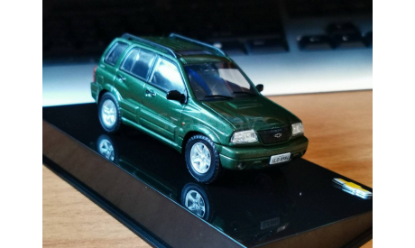 Chevrolet Tracker (Escudo, Vitara) 2001, IXO, 1:43, металл, масштабная модель, IXO Road (серии MOC, CLC), scale43, Suzuki