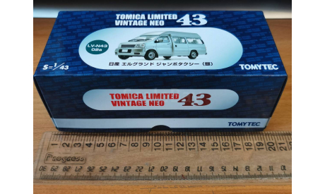 Nissan Elgrand Jumbo, Tomica, 1:43, металл, масштабная модель, scale43