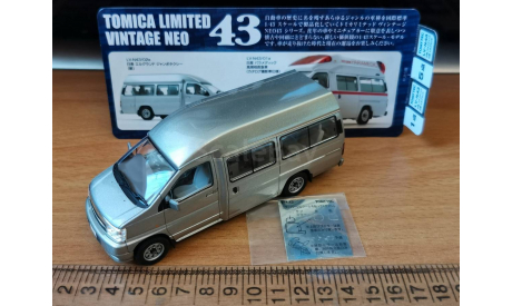 Nissan Elgrand Jumbo, Tomica, 1:43, металл, масштабная модель, scale43