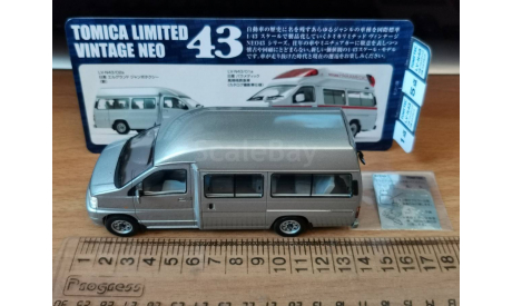Nissan Elgrand Jumbo, Tomica, 1:43, металл, масштабная модель, scale43