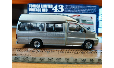 Nissan Elgrand Jumbo, Tomica, 1:43, металл, масштабная модель, scale43