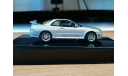 Nissan Skyline GT-R R34 1999 Silver, AutoArt, 1:43, металл, масштабная модель, scale43