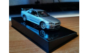 Nissan Skyline GT-R R34 1999 Silver, AutoArt, 1:43, металл, масштабная модель, scale43