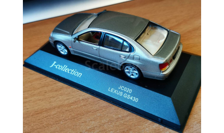 Lexus GS430 (Toyota Aristo) J-Collection, 1:43, металл, масштабная модель, scale43