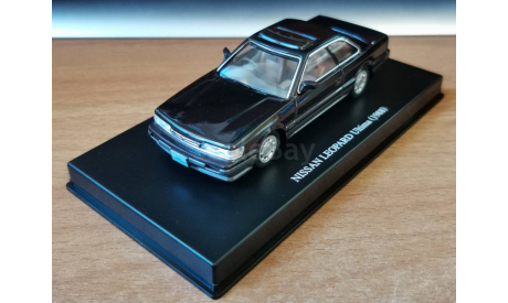 Nissan Leopard Ultima 1988, Aoshima Dism, 1:43, металл, масштабная модель, scale43
