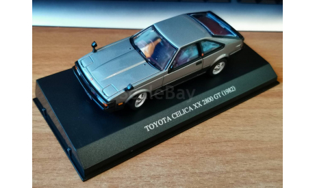 Toyota Celica XX 2800 GT 1982, Aoshima Dism, 1:43, металл, масштабная модель, scale43