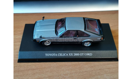 Toyota Celica XX 2800 GT 1982, Aoshima Dism, 1:43, металл, масштабная модель, scale43
