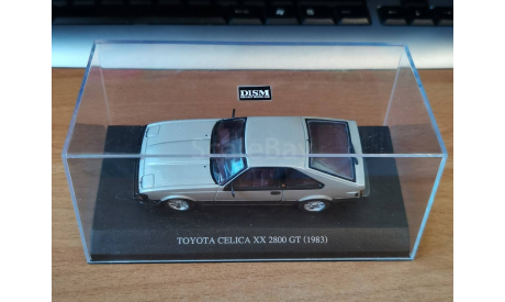 Toyota Celica XX 2800 GT 1983, Aoshima Dism, 1:43, металл, масштабная модель, scale43