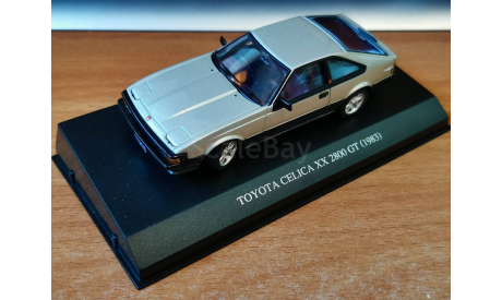 Toyota Celica XX 2800 GT 1983, Aoshima Dism, 1:43, металл, масштабная модель, scale43